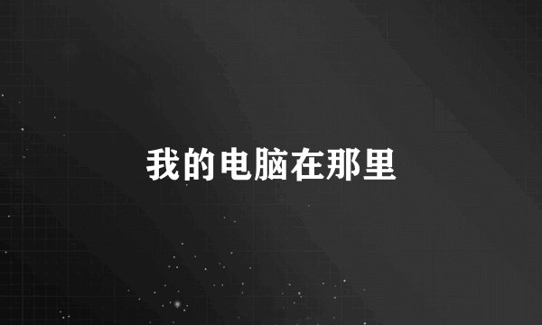 我的电脑在那里