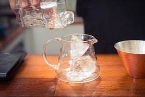 冲冰咖啡的做法步骤图，手冲冰咖啡怎么做好