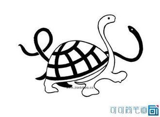 简笔画白虎青龙麒麟朱雀玄武怎么画