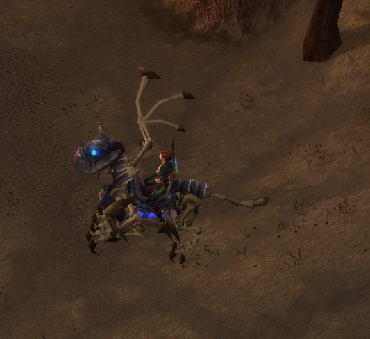 魔兽世界大灾变黑锋骸骨狮鹫