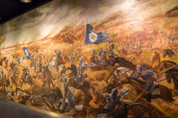 官渡之战的故事情节50字