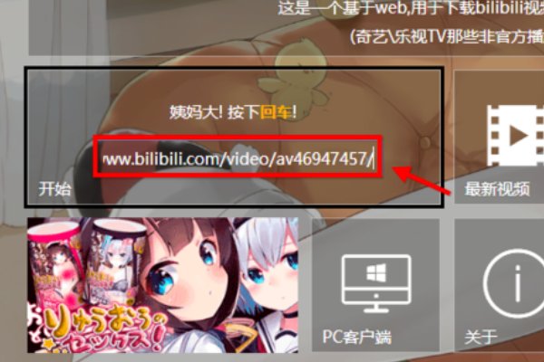 哔哩哔哩电脑网页版怎么下载视频