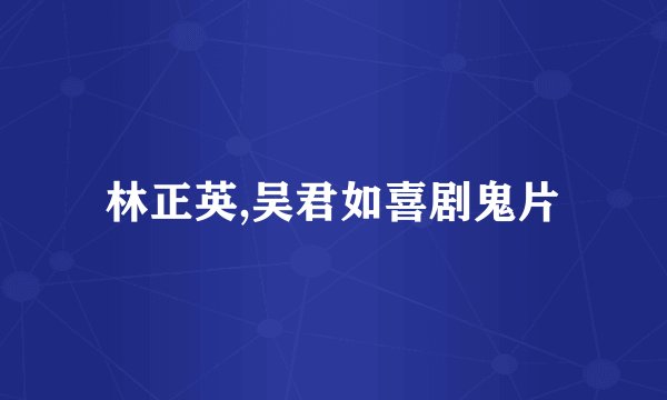 林正英,吴君如喜剧鬼片