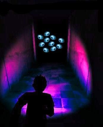 小弟想知道一个叫“3D鬼打墙”的一个4399小游戏里面的一个怪物图片 怪物叫（the world）世界，感激不尽