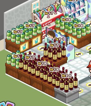 qq超市好运综合商店4口碑摆法, 我摆的哪里错的？想不通额，求解，高悬赏啦~~~~~~~~~~