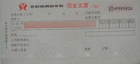 现金支票用途填什么好??