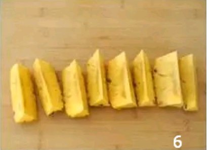 凤梨怎样削皮啊？