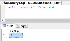 SQL的COUNT语句