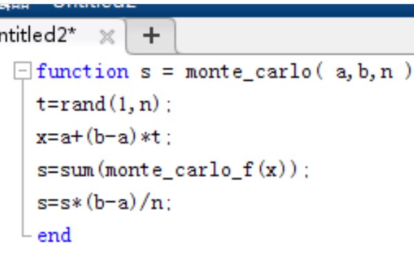 matlab如何实现蒙特卡洛算法？
