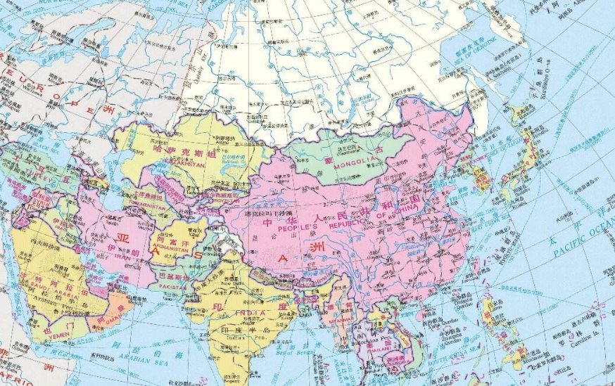 中国的14个邻国?