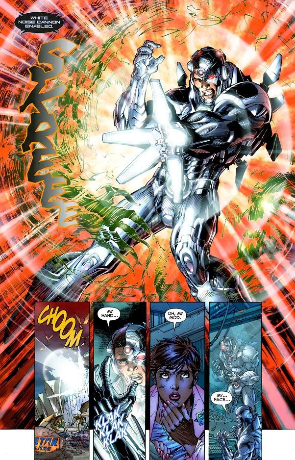 求DC漫画中cyborg的简介，最好带图的