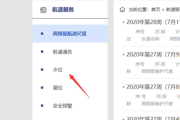 重庆长江水位预告查询