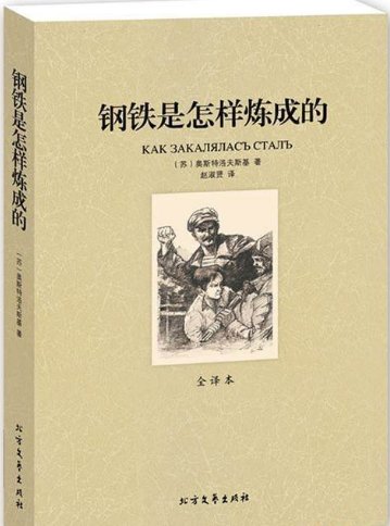 钢铁是怎样炼成的封面简笔画