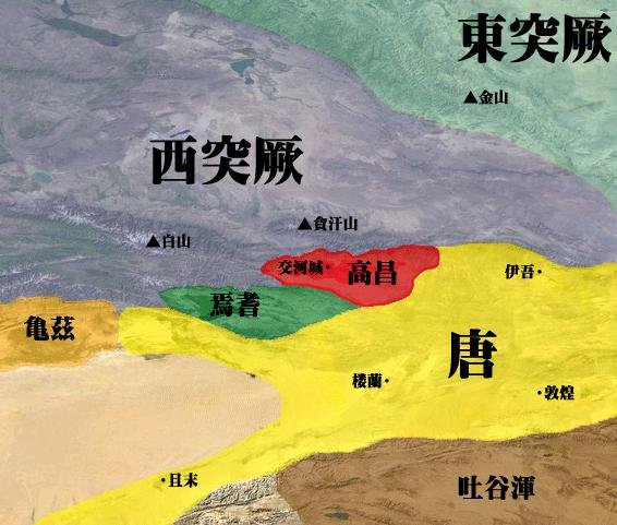 请问高昌国的来源和版图