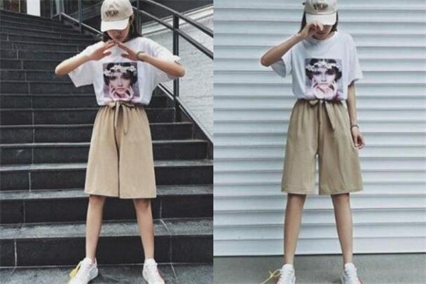 卡其色裤子配什么颜色的上衣好看？