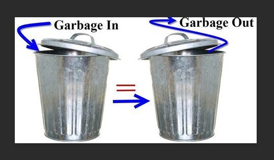 garbage in，garbage out是什么意思
