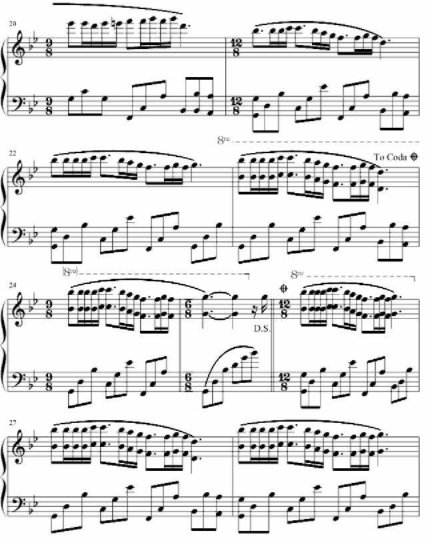 求梦中的婚礼完整钢琴谱 清晰的 谢谢