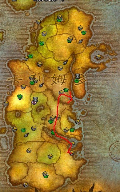 从塔纳利斯怎么到荆棘谷