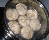 白菜肉虾皮馅包子怎么做