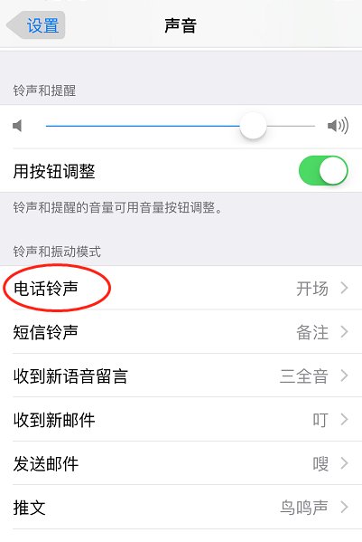 我的苹果手机来电没有电话铃声是怎么回事啊？我的苹果手机是刚买的
