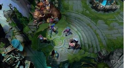 求lol召唤师峡谷高清地图，谢了