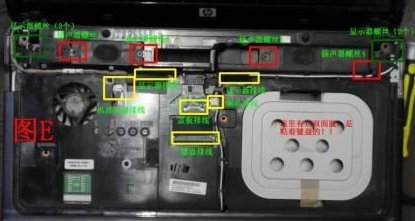 惠普电脑6531s怎么拆机清灰，电脑风扇温度太高了。