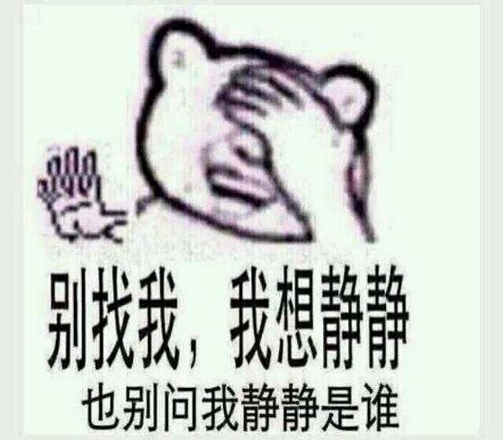 我想静静，怎么下一句怎么接？