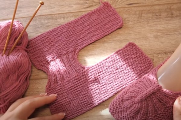 八片地板袜的织法教程