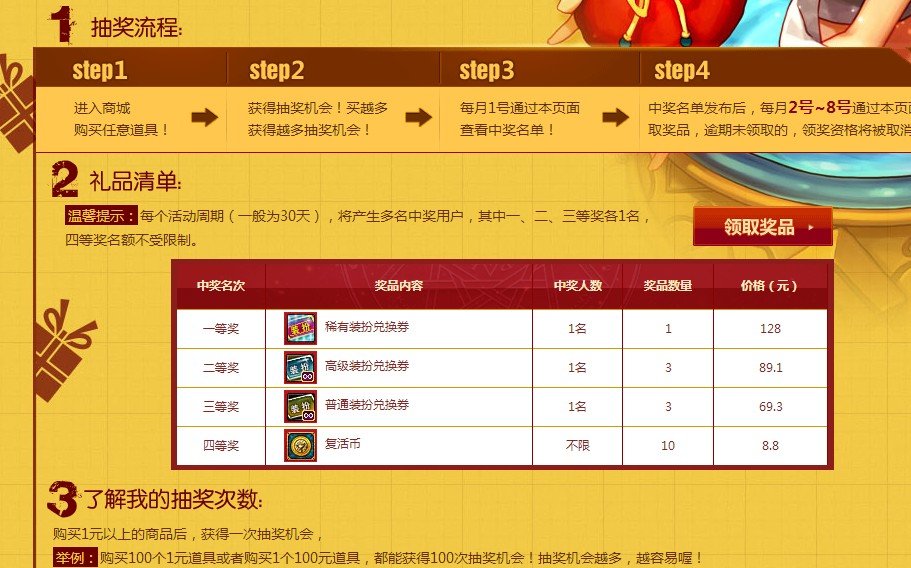 DNF充值抽奖活动在哪里抽？