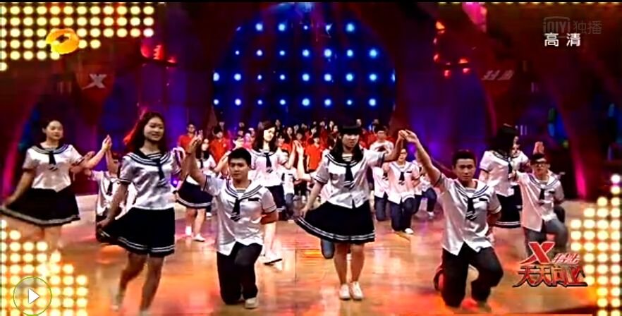 天天向上，关于高中那一期，就是好几个高校。。