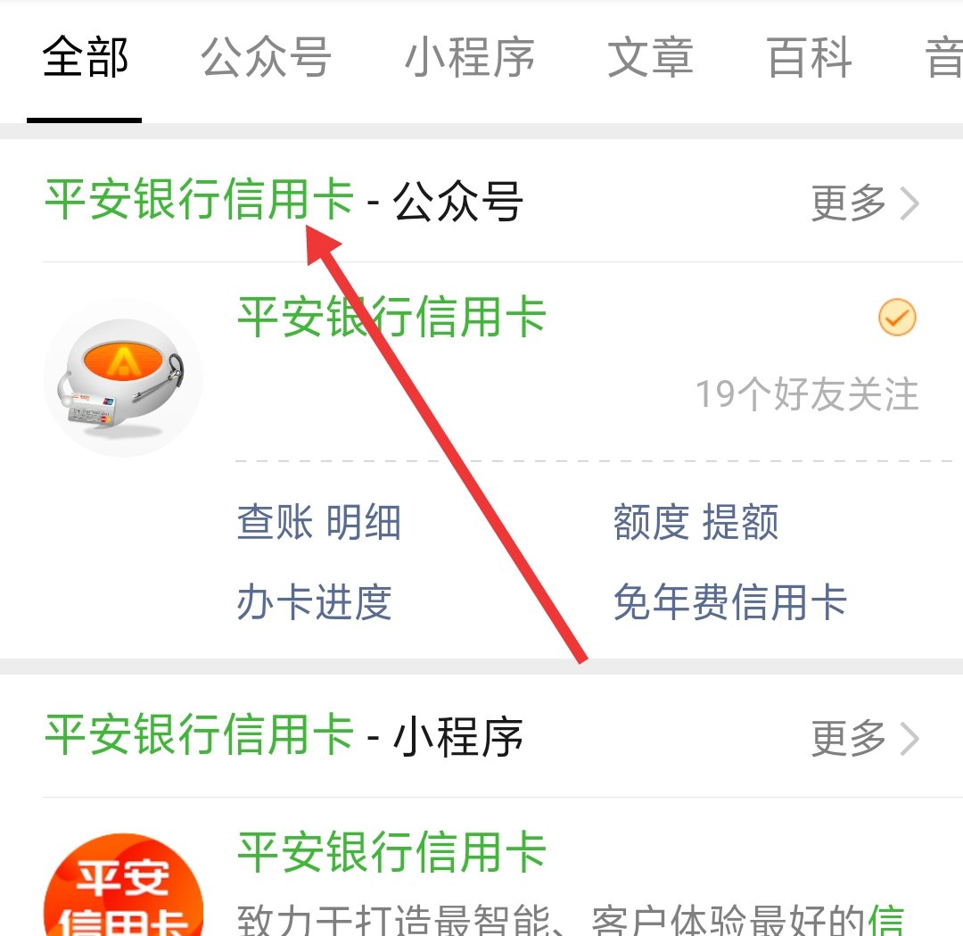 查询平安信用卡办卡进度