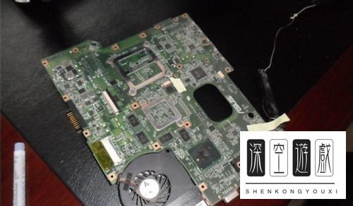 华硕k42jp笔记本拆机图解