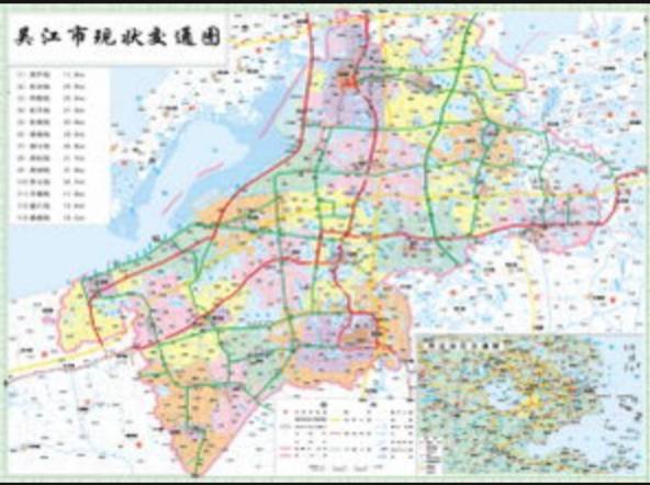 吴江市地图