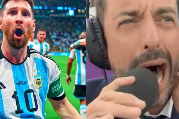 梅西进球后解说员有多激动