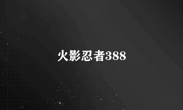 火影忍者388