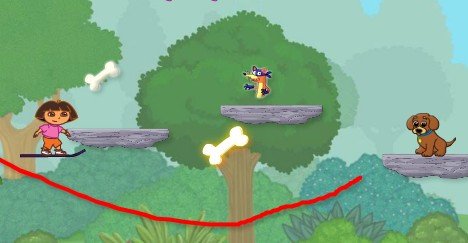 朵拉救狗狗画线版的4操作说明