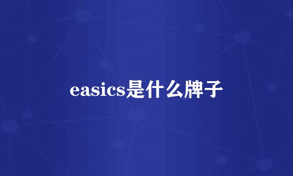 easics是什么牌子