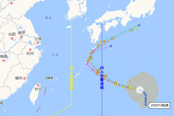 第14号台风灿鸿的具体路径是什么？