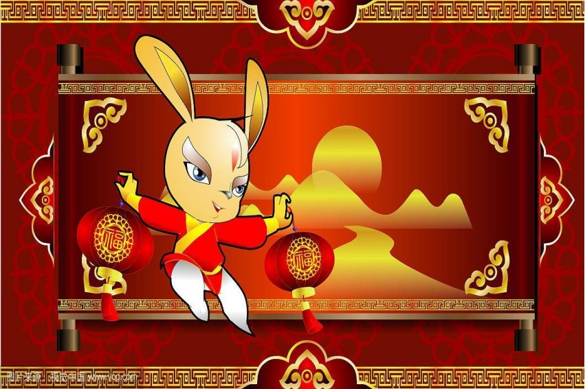 虎兔年交替美句