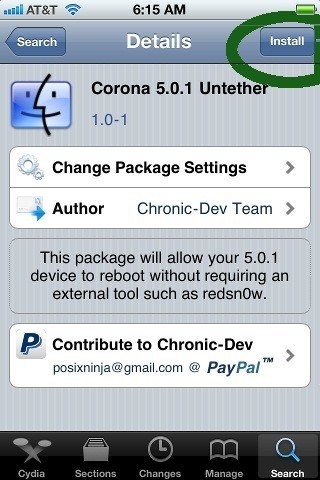 POD2G的越狱教程