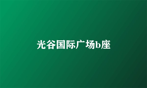 光谷国际广场b座