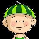 跪求西瓜太郎卡通图片