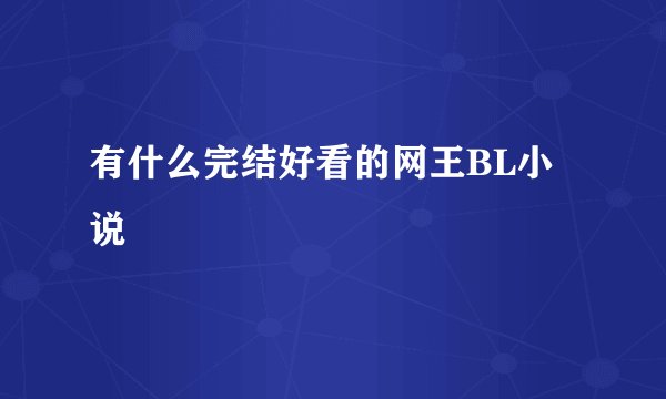 有什么完结好看的网王BL小说