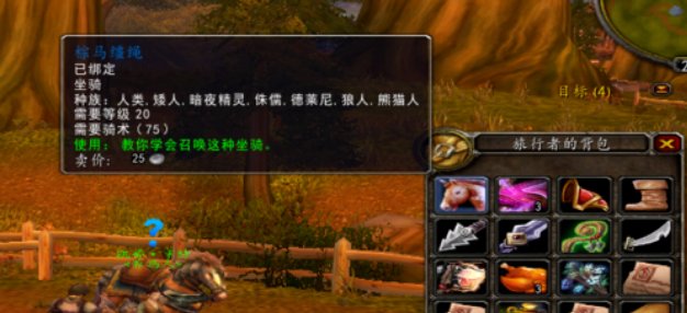 魔兽世界几级才能有坐骑呢?