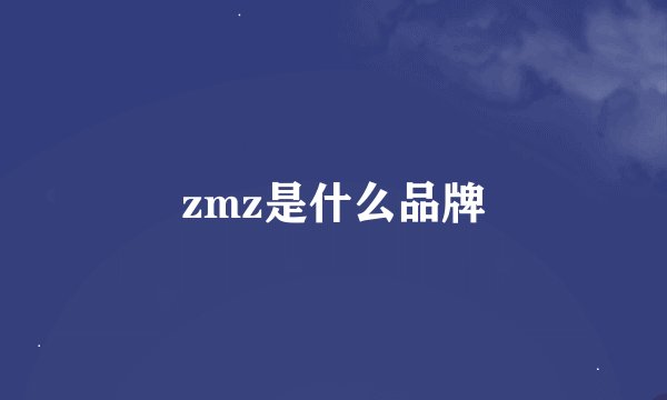 zmz是什么品牌