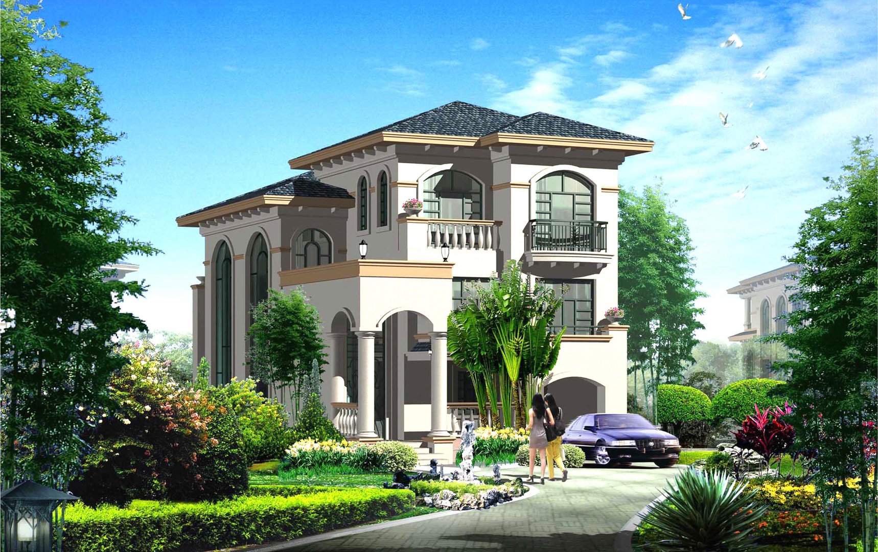 560万装修别墅敲成破烂，两份合同差价高达400万元？