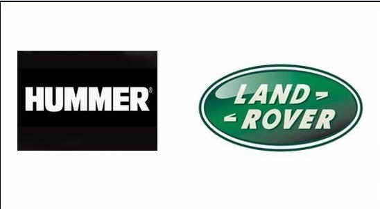 捍马和陆虎汽车的标志