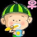 跪求西瓜太郎卡通图片