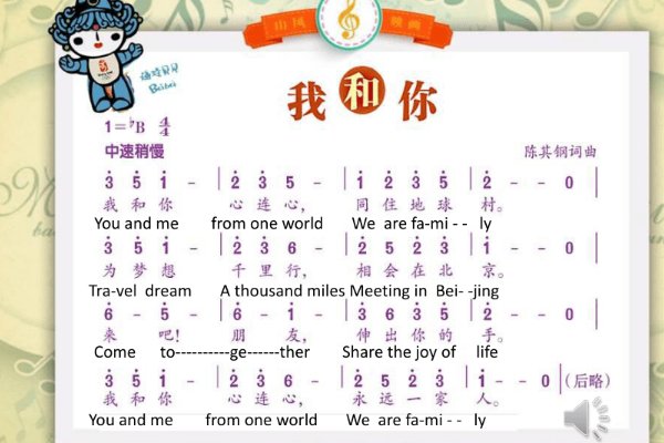 奥运会主题曲十大歌曲