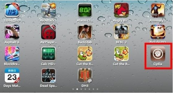 ipad已经越狱 怎么能看出来 还有越狱后怎么下软件